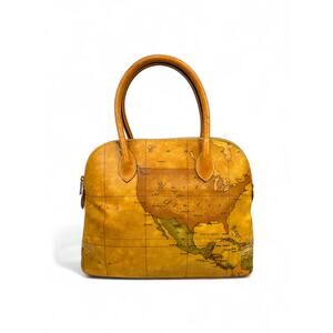 Alviero Martini Classe Geo Classic World Map Bag